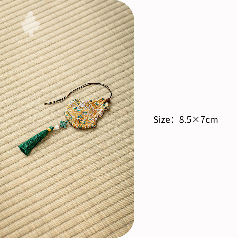 Vintage Chinese-Style Mugwort Scent Sachet Bag