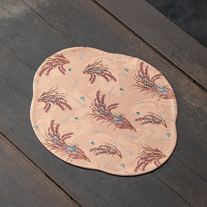 Chinese-Style Tea Mat Dry Tea Table Mat Teapot Coaster Fabric Zen-Inspired Mat