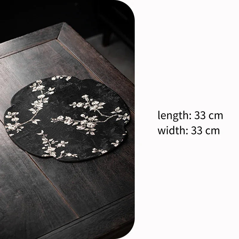 Oriental Brocade Heat-Resistant Tea Coaster - AlinTree