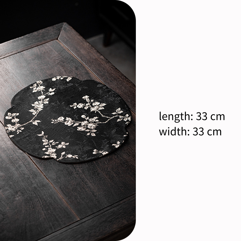Oriental Brocade Heat-Resistant Tea Coaster