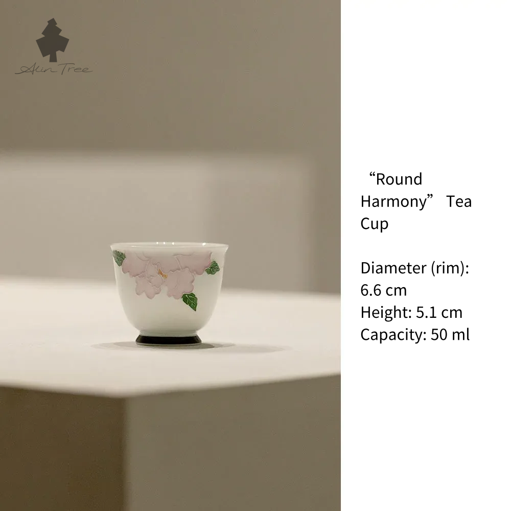 Hand-Painted Peony Tea Ware Collection (Select Item)