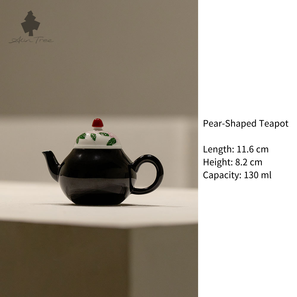 Hand-Painted Peony Tea Ware Collection (Select Item)