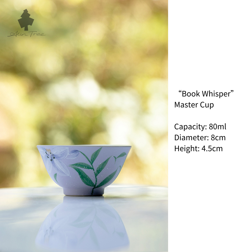 Purple Mist Lily Collection (Hand-Painted, Lavender Glaze)