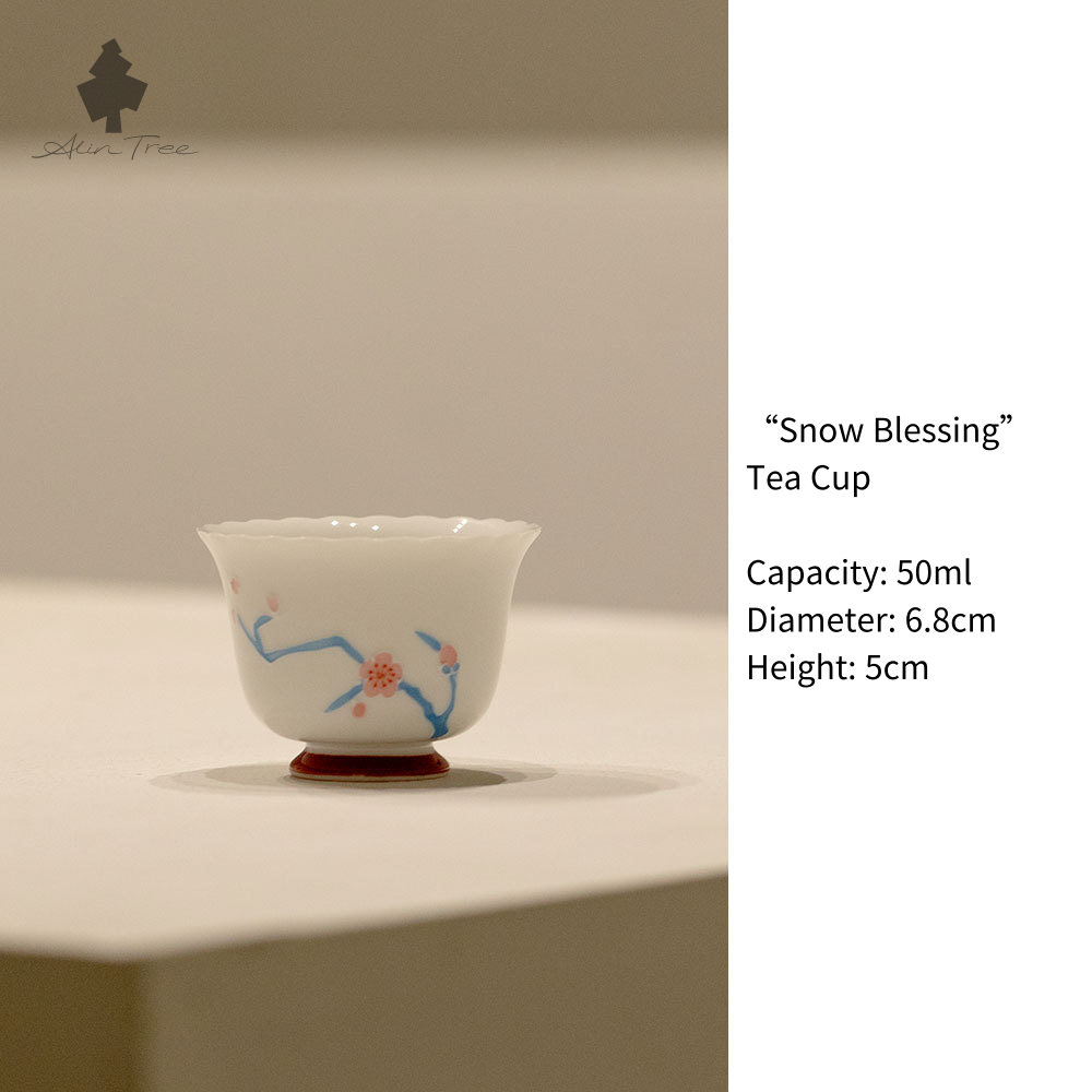 Hand-Painted Arita-Style Plum Blossom Collection