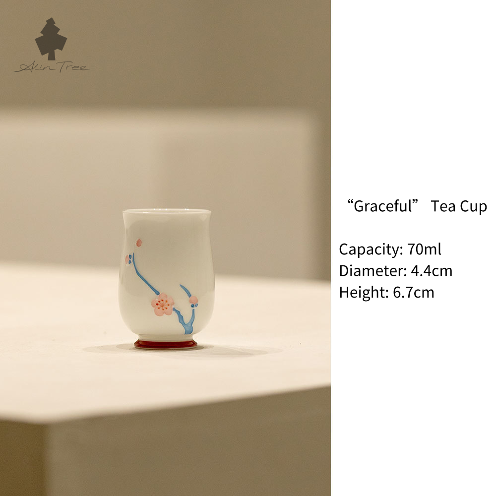 Hand-Painted Arita-Style Plum Blossom Collection