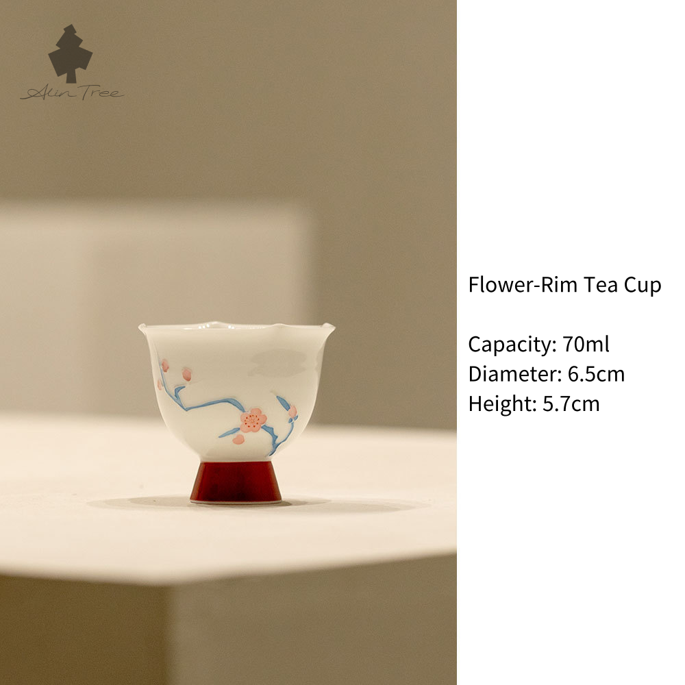 Hand-Painted Arita-Style Plum Blossom Collection