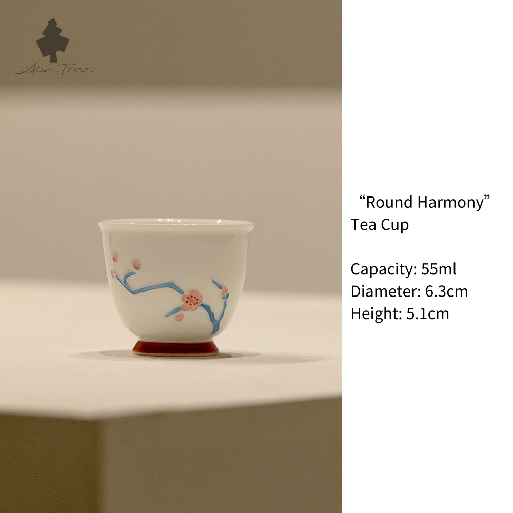 Hand-Painted Arita-Style Plum Blossom Collection