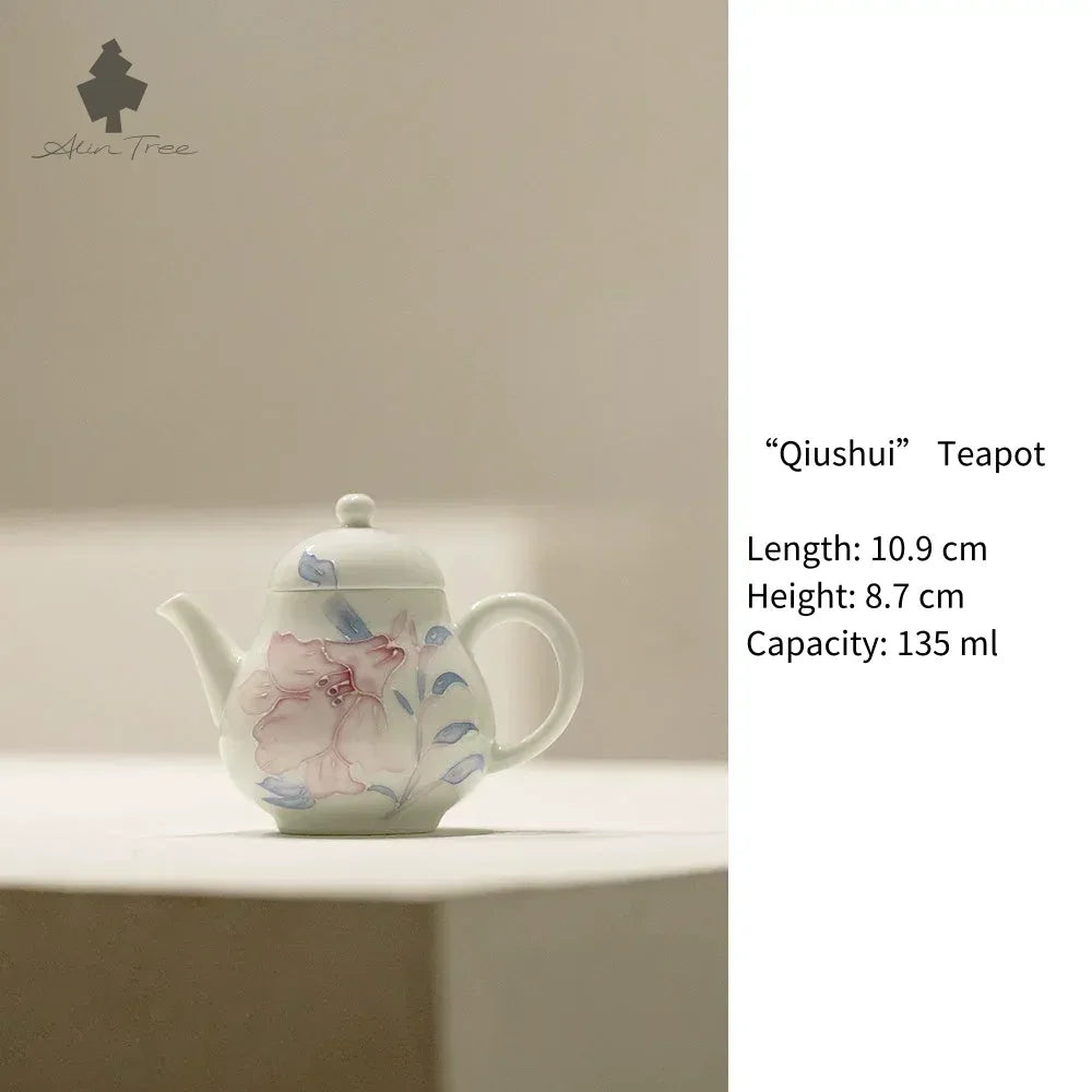 Hand-Painted Jade Clay Arita-Style Lily Collection(Select Item) - AlinTree