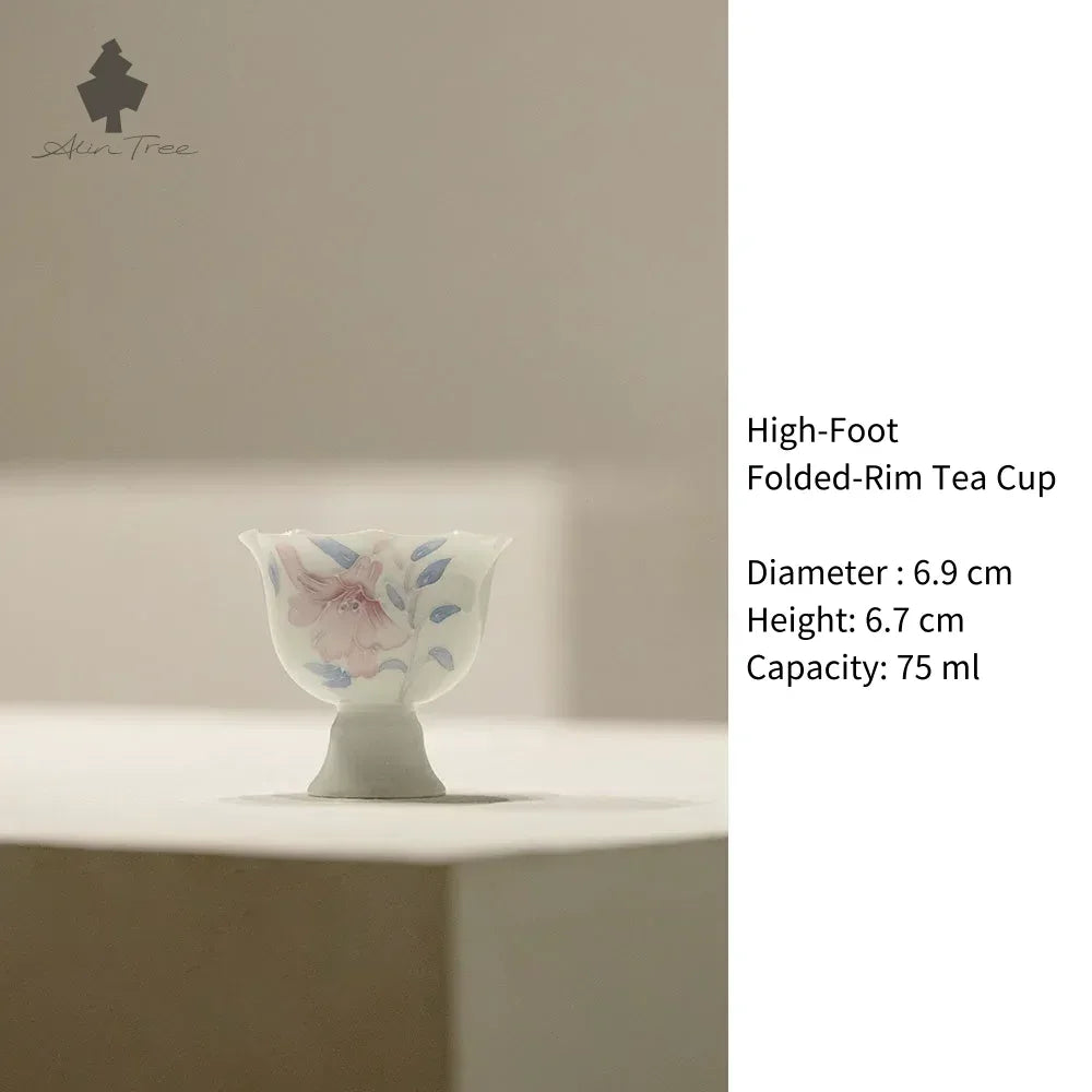 Hand-Painted Jade Clay Arita-Style Lily Collection(Select Item) - AlinTree