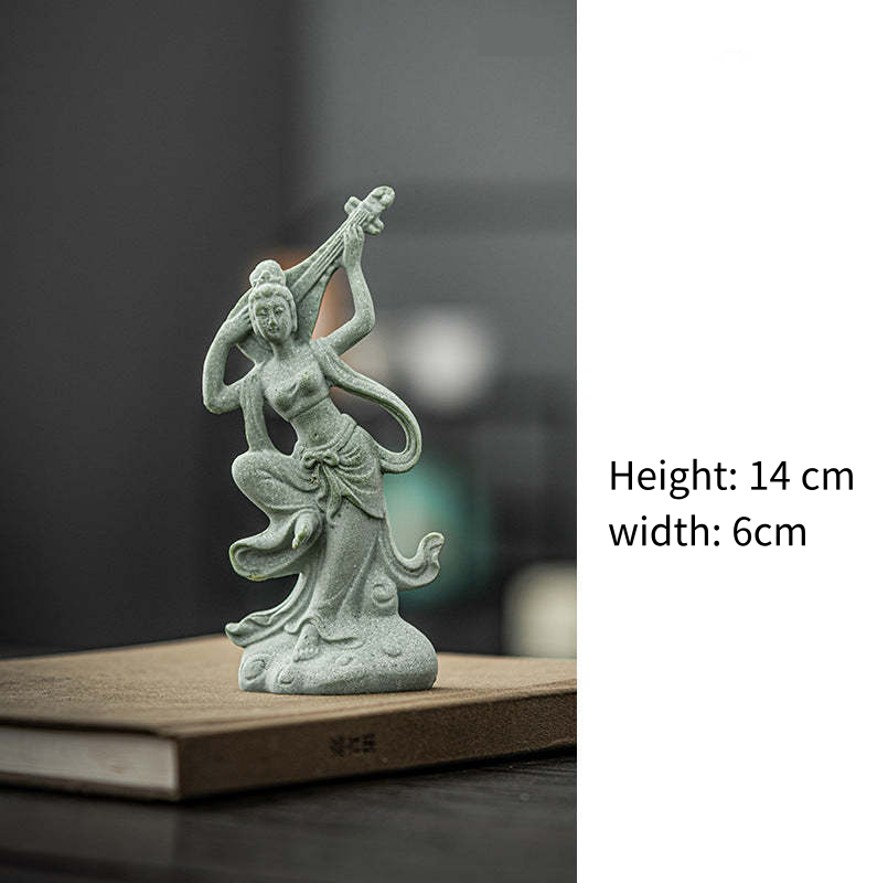 Qing Sand Zen Figurine Tea Pet