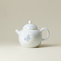 Hand-Painted Butterfly & Flower Wen-Style Teapot (140ml)