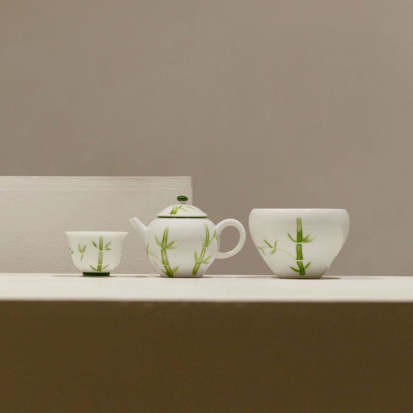 Arita Bamboo Big Belly Teapot 140ml