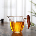 Wood-Handle Glass Fairness Cup