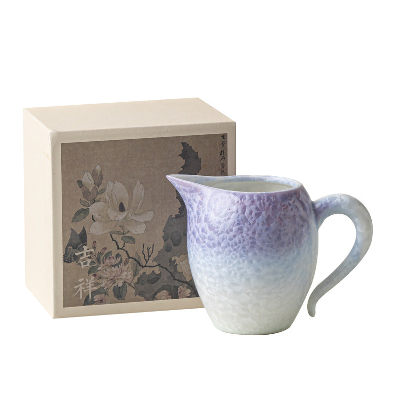 Crystalline Glaze Ceramic Fairness Cup,210ml