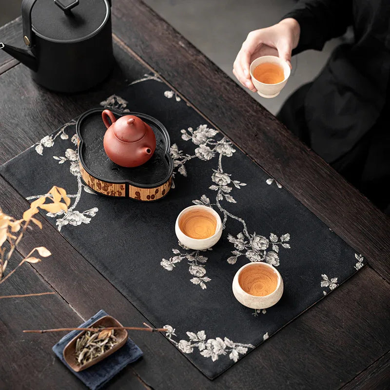 Oriental Brocade Heat-Resistant Tea Coaster - AlinTree