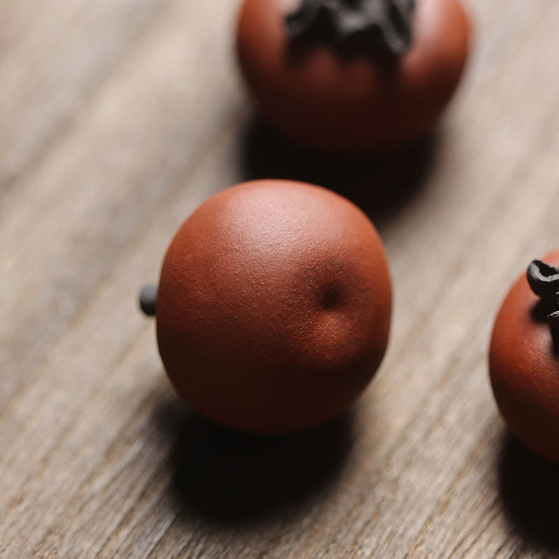 Mini Persimmon Tea Pet