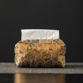 Tissue Box Cover Fabric Tissue Box Cover Vintage Tea Storage Bag Tissue Box Cover