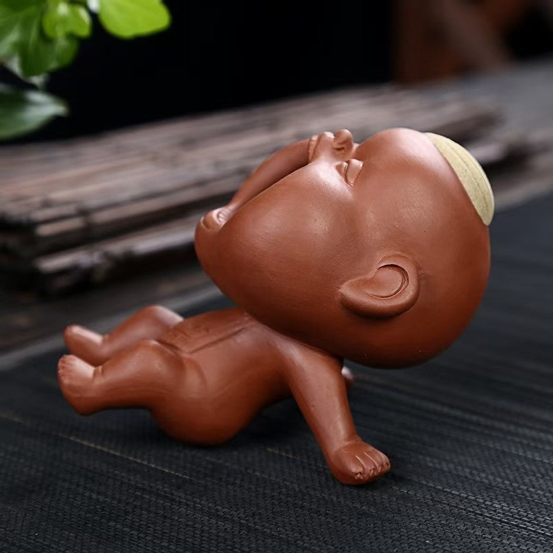 Zisha Peeing Boy Tea Pet