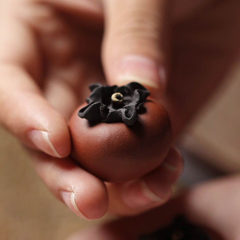 Mini Persimmon Tea Pet