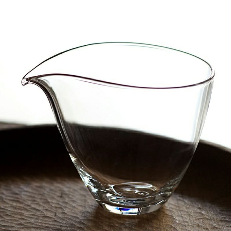 Water-Drop Clear Glass Fairness Cup