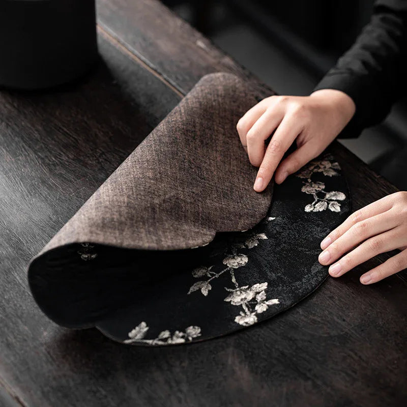 Oriental Brocade Heat-Resistant Tea Coaster - AlinTree
