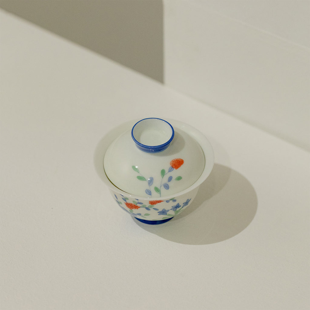 Hand-Painted Tianzhu Jade Clay Gaiwan (135ml)