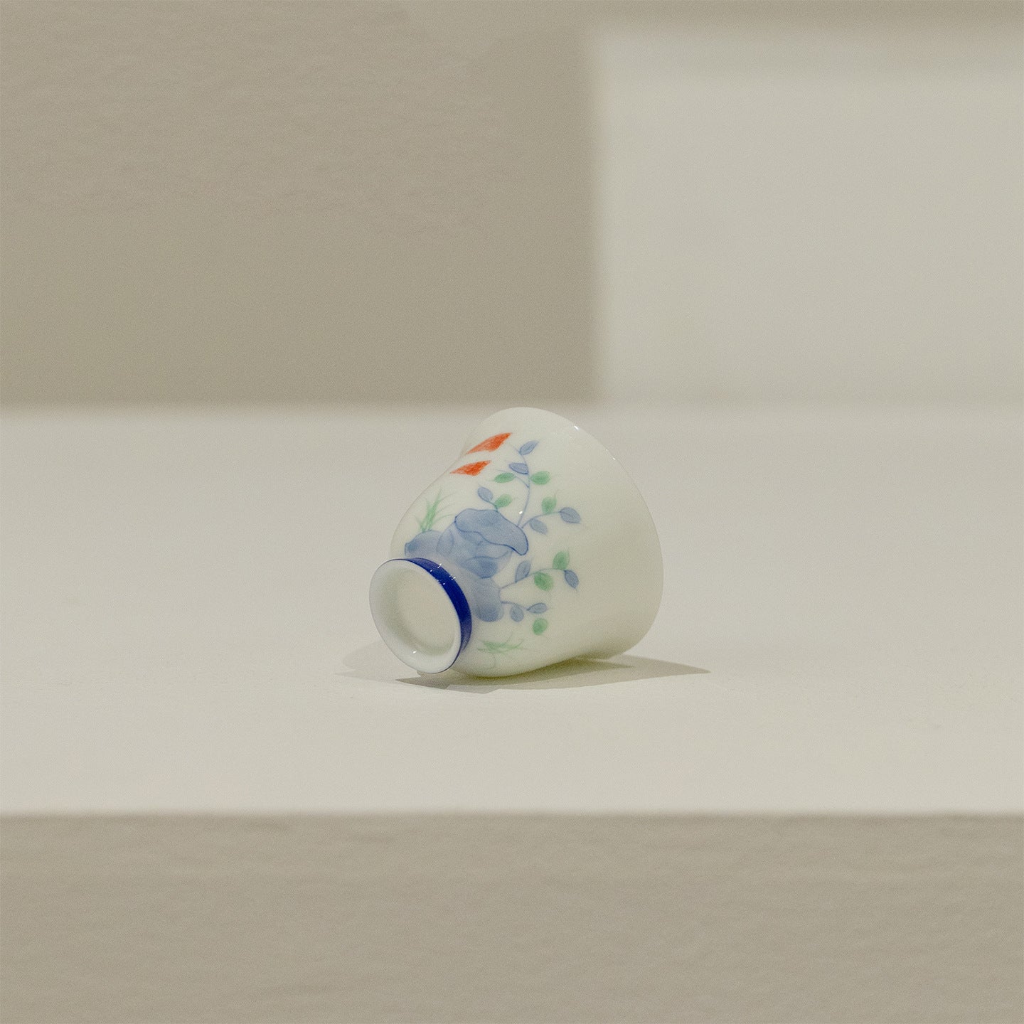 Hand-Painted Underglaze Tianzhu Jade Clay Master Cup (50ml)