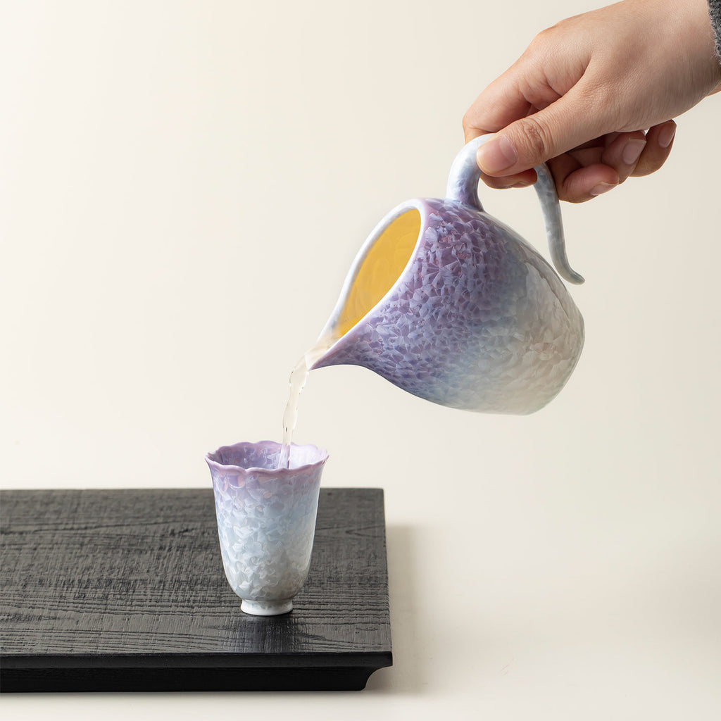 Crystalline Glaze Ceramic Fairness Cup,210ml