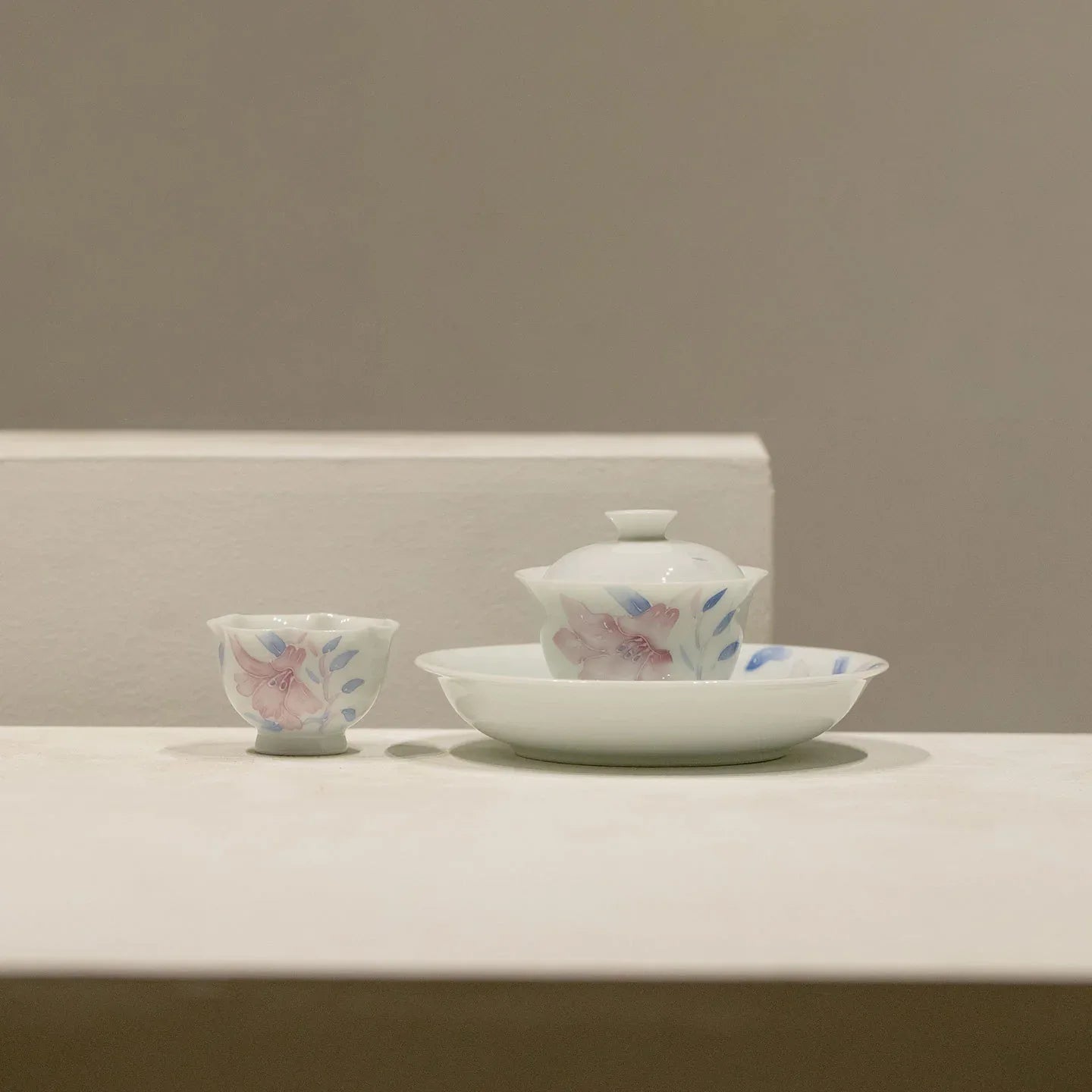 Hand-Painted Jade Clay Arita-Style Lily Collection(Select Item) - AlinTree