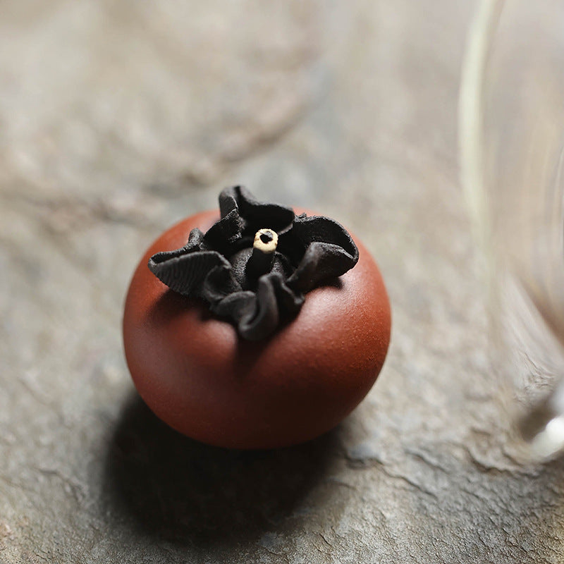 Mini Persimmon Tea Pet