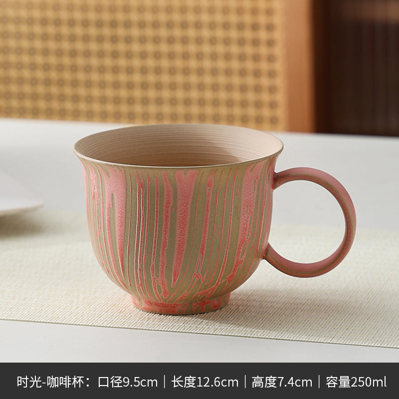 Japanese Arita Ware Kohiki Ceramic Coffee Cup
