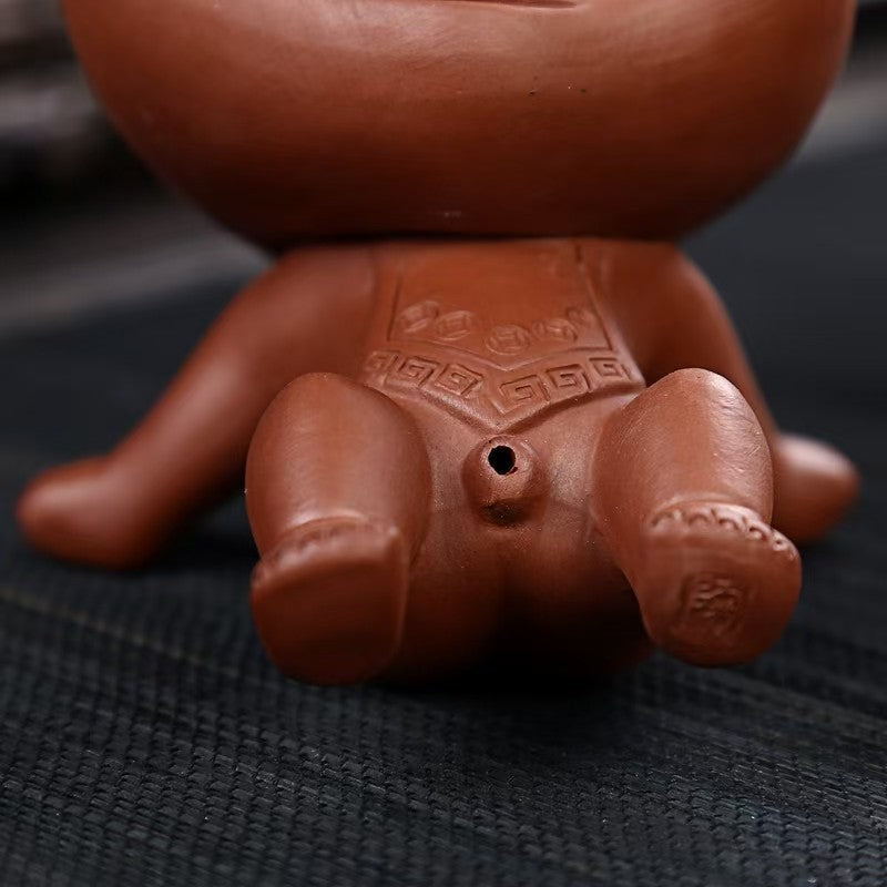 Zisha Peeing Boy Tea Pet