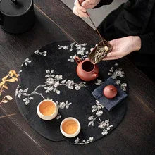 Oriental Brocade Heat-Resistant Tea Coaster - AlinTree