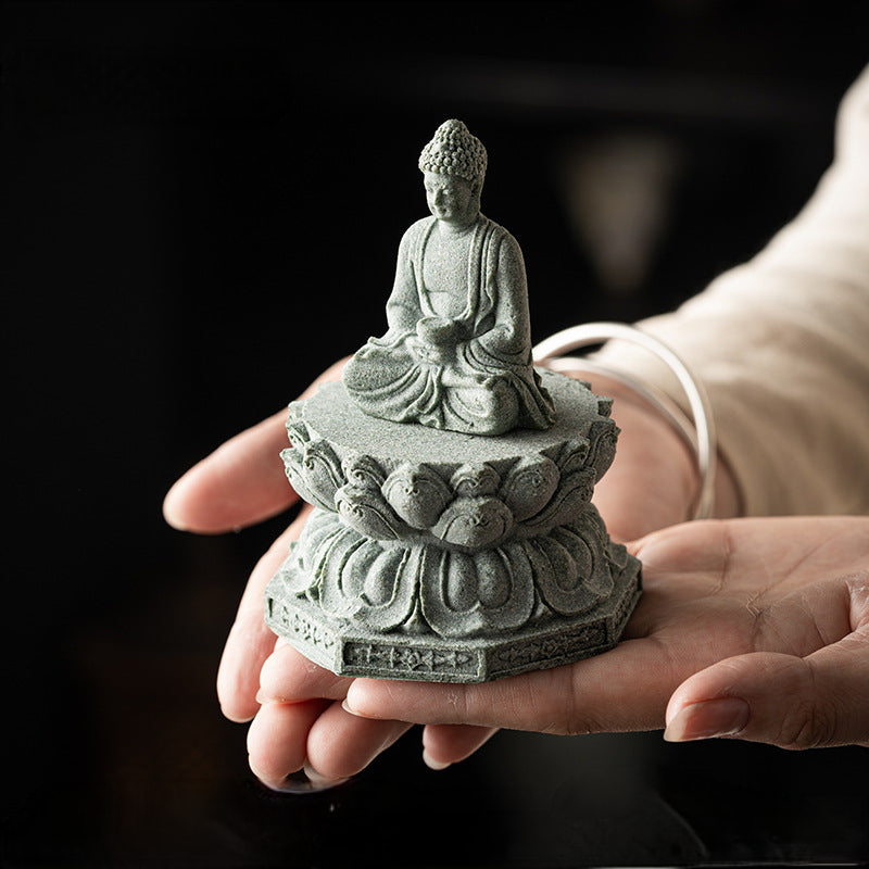 Qing Sand Zen Figurine Tea Pet