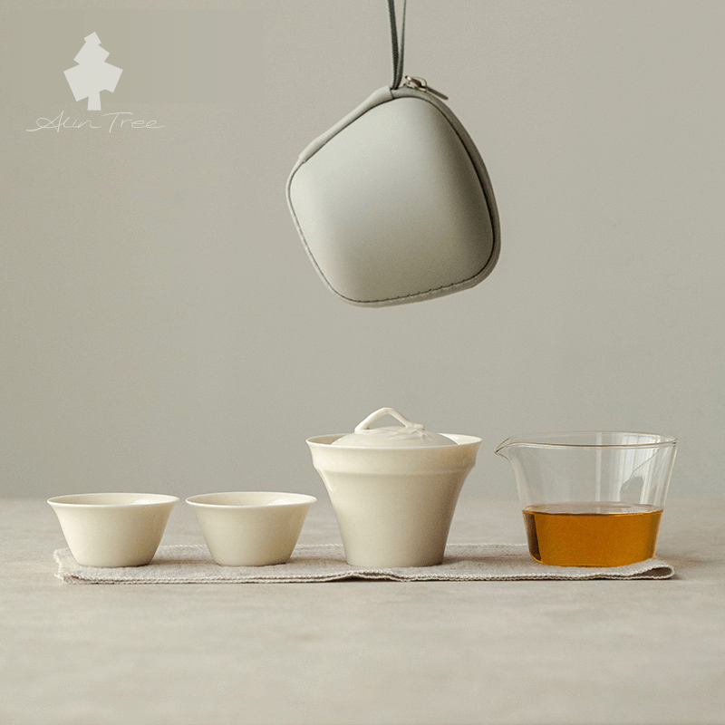 Junzi Bamboo Travel Tea Set