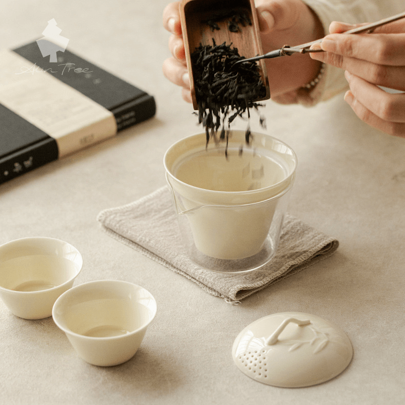 Junzi Bamboo Travel Tea Set