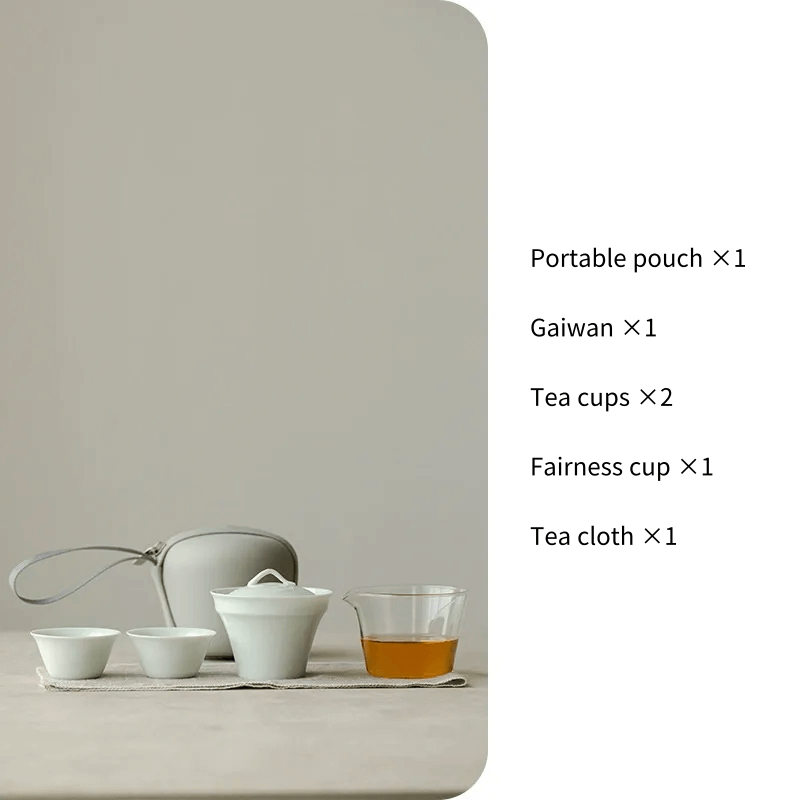 Junzi Bamboo Travel Tea Set