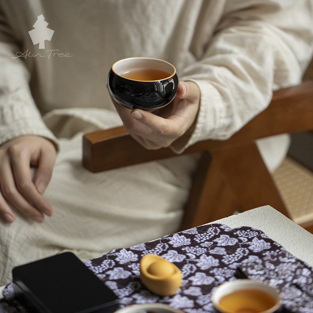 Gourd-Shaped Travel Tea Set