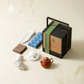 Purple Clay Teapot Outdoor Portable Tea Set – Drawer Carrying Box - AlinTree