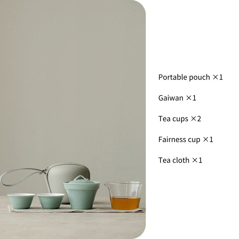 Junzi Bamboo Travel Tea Set