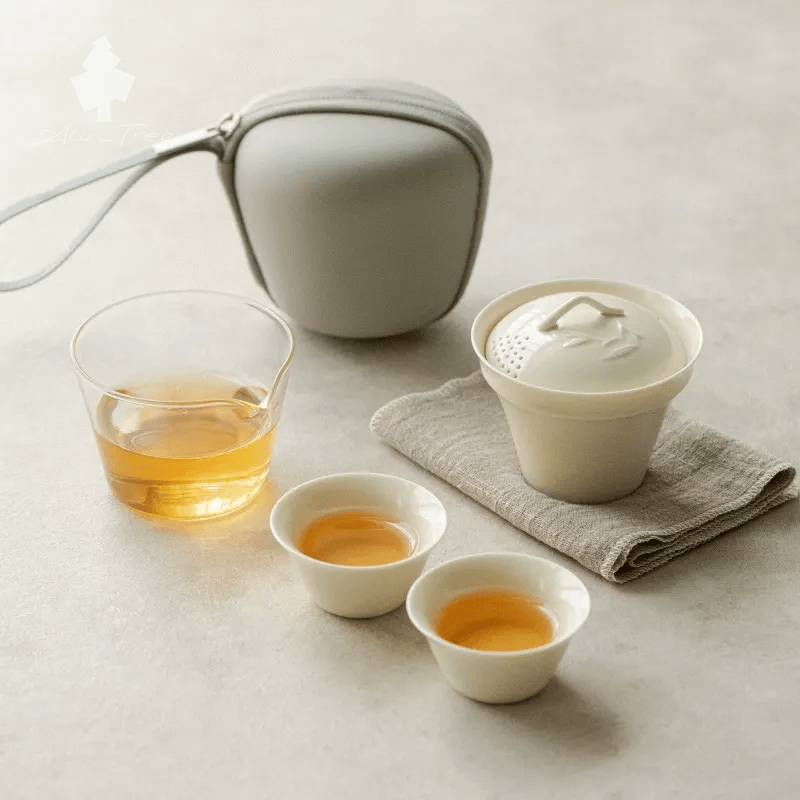 Junzi Bamboo Travel Tea Set