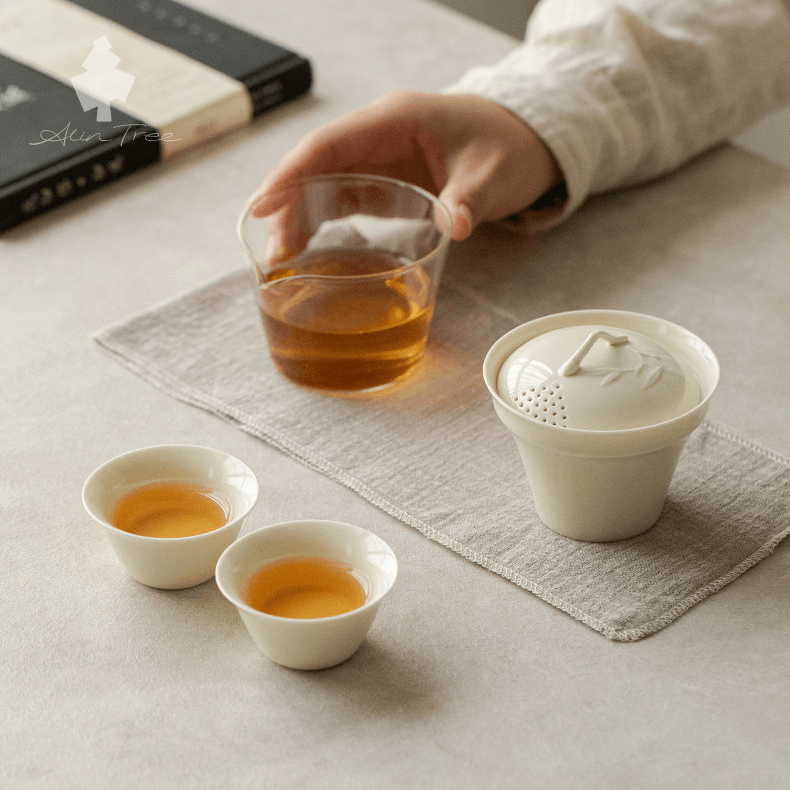 Junzi Bamboo Travel Tea Set