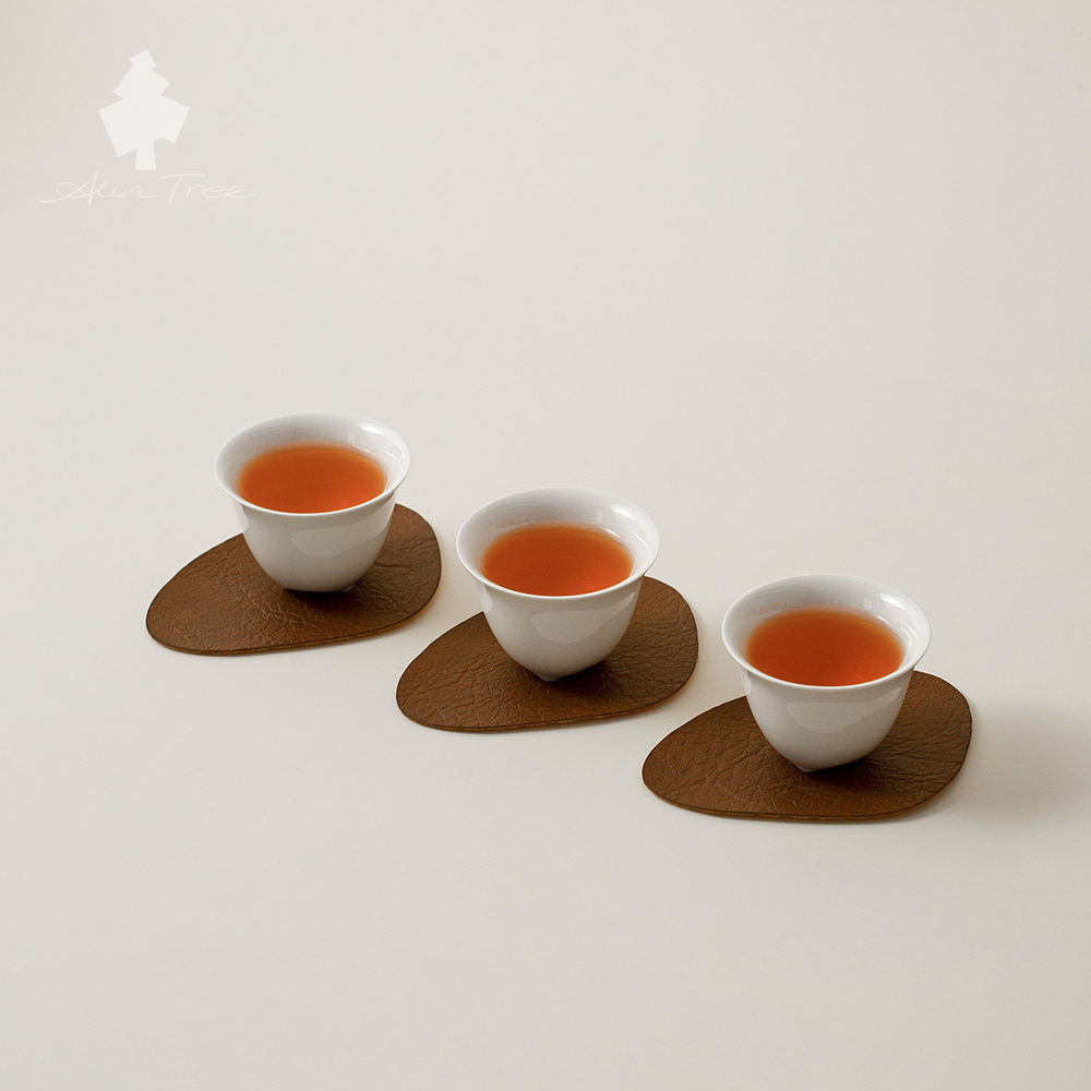 Purple Clay Travel Tea Set – Round Barrel Case