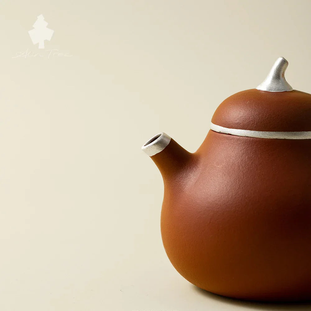 Purple Clay Teapot Outdoor Portable Tea Set – Drawer Carrying Box - AlinTree
