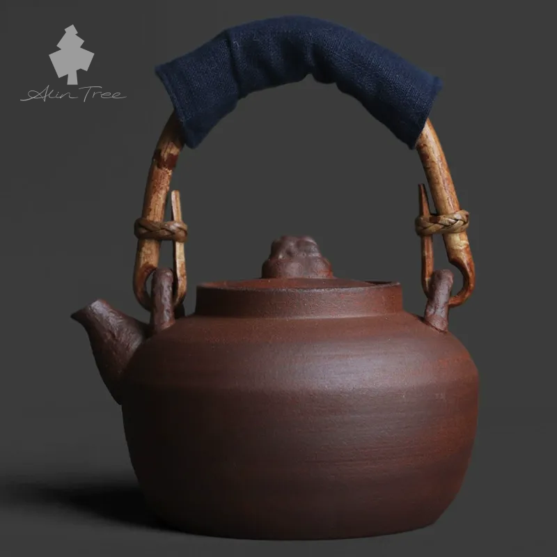 Coarse Stoneware Old Rock Clay “Taihu Stone” Teapot