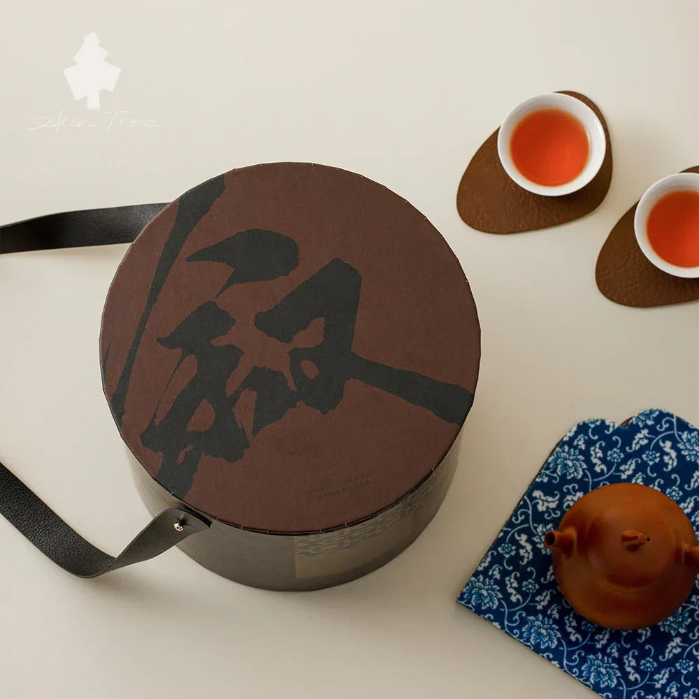 Purple Clay Travel Tea Set – Round Barrel Case - AlinTree