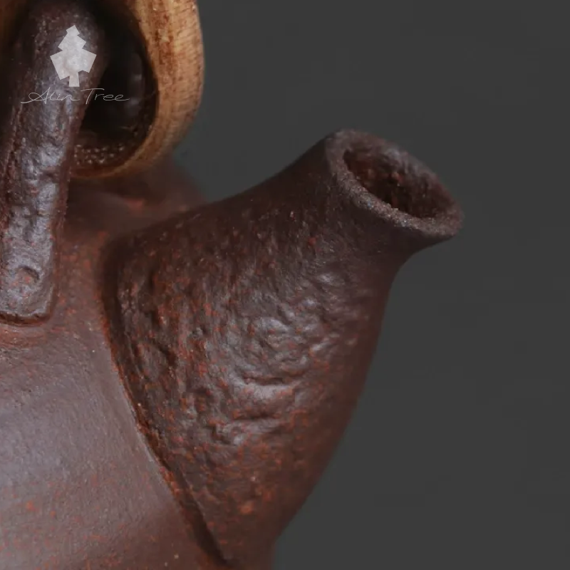 Coarse Stoneware Old Rock Clay “Taihu Stone” Teapot