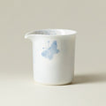 Hand-Painted Butterfly White Porcelain Fairness Cup,150ml